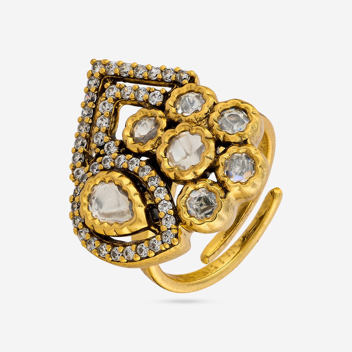 Kundan Finger Ring Kundan Finger Ring 197199