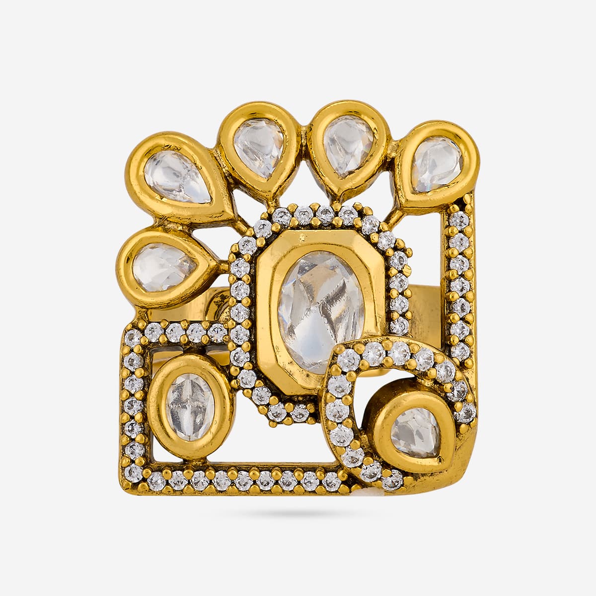 Kundan Finger Ring Kundan Finger Ring 197200