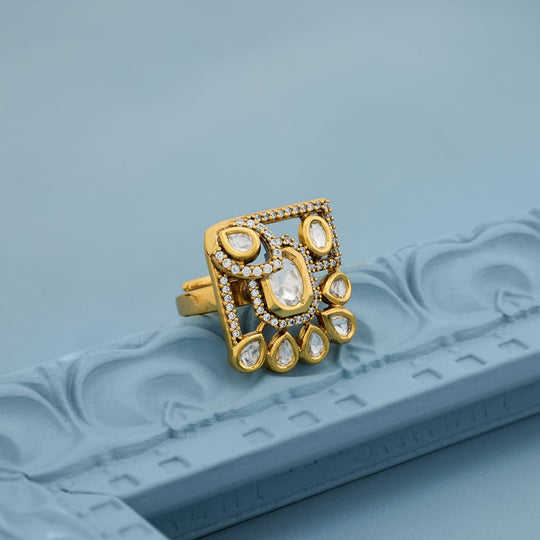 Kundan Finger Ring Kundan Finger Ring 197200