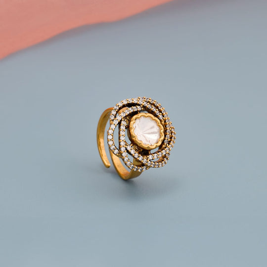 Kundan Finger Ring Kundan Finger Ring 197201