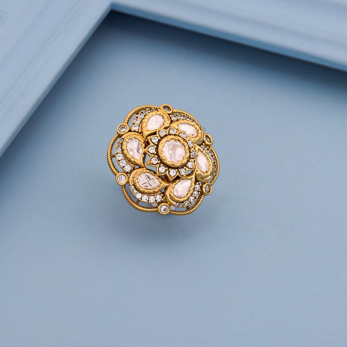 Kundan Finger Ring Kundan Finger Ring 197202