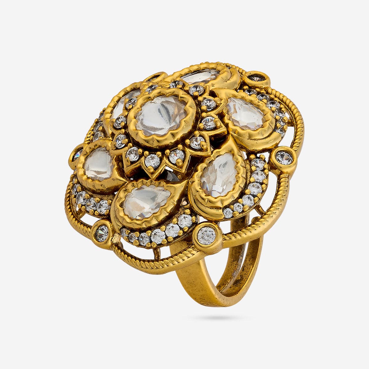 Kundan Finger Ring Kundan Finger Ring 197202