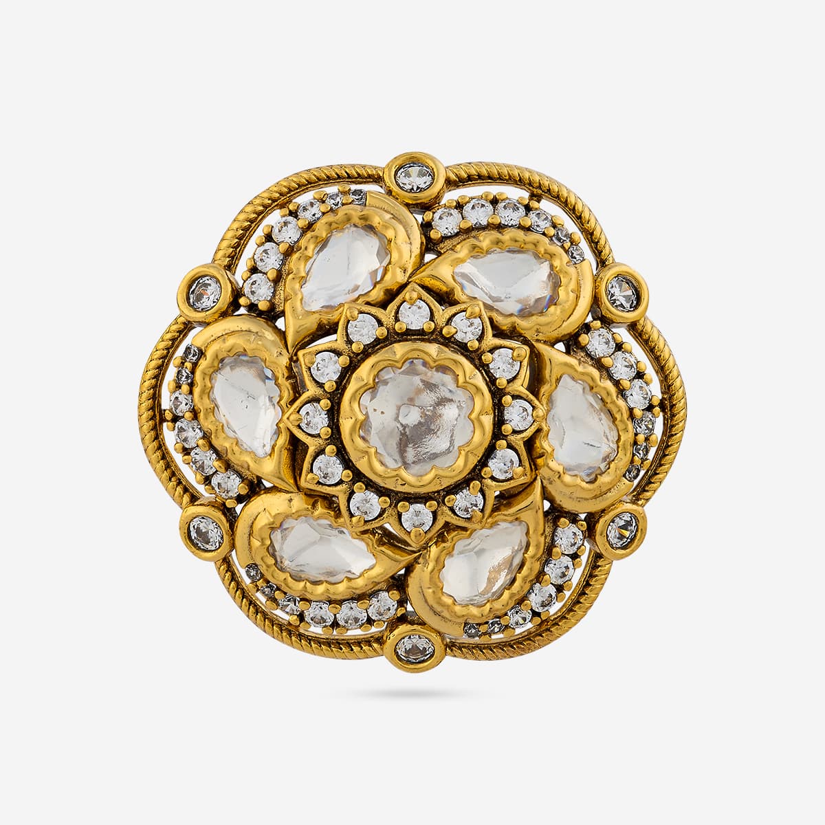 Kundan Finger Ring Kundan Finger Ring 197202