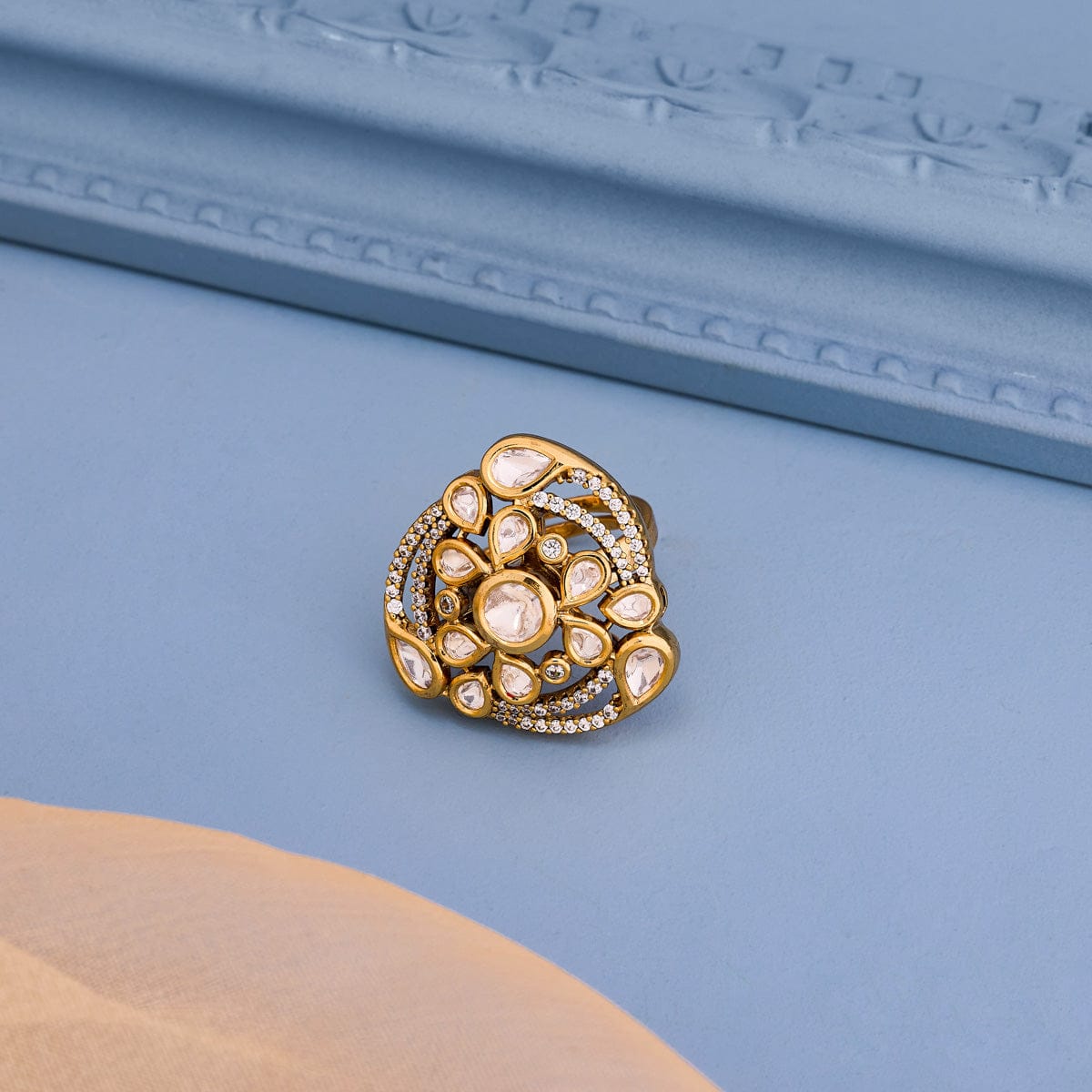Kundan Finger Ring Kundan Finger Ring 197204