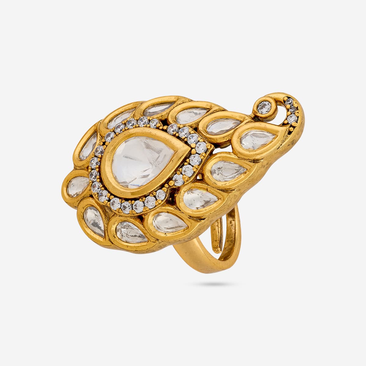 Kundan Finger Ring Kundan Finger Ring 197753