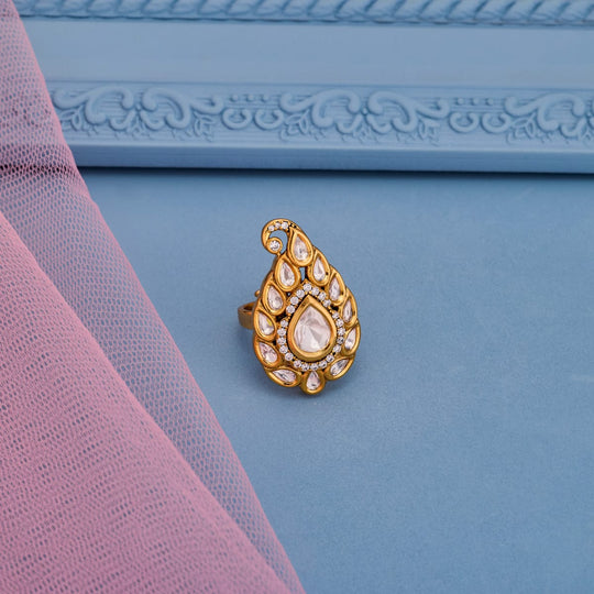 Kundan Finger Ring Kundan Finger Ring 197753