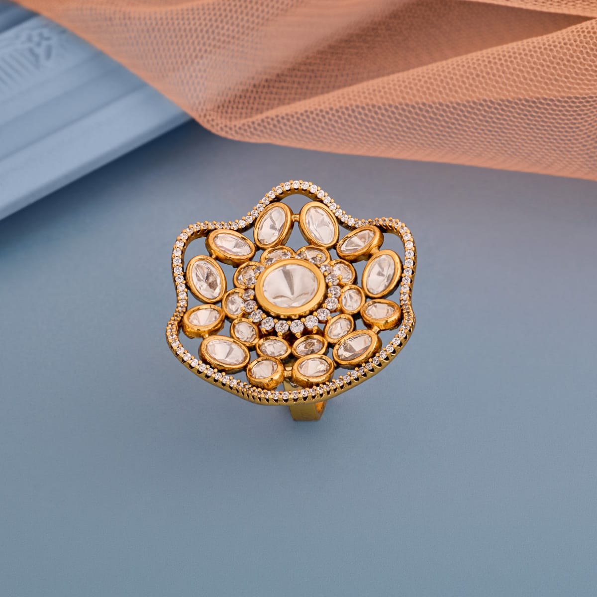 Kundan Finger Ring Kundan Finger Ring 199626