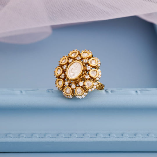 Kundan Finger Ring Kundan Finger Ring 201026