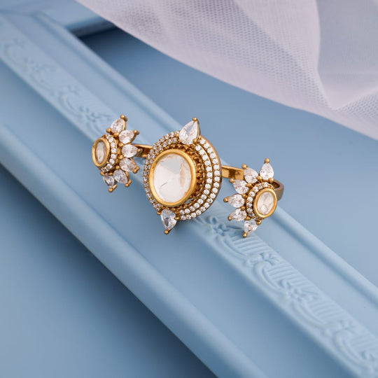 Kundan Finger Ring Kundan Finger Ring 201027