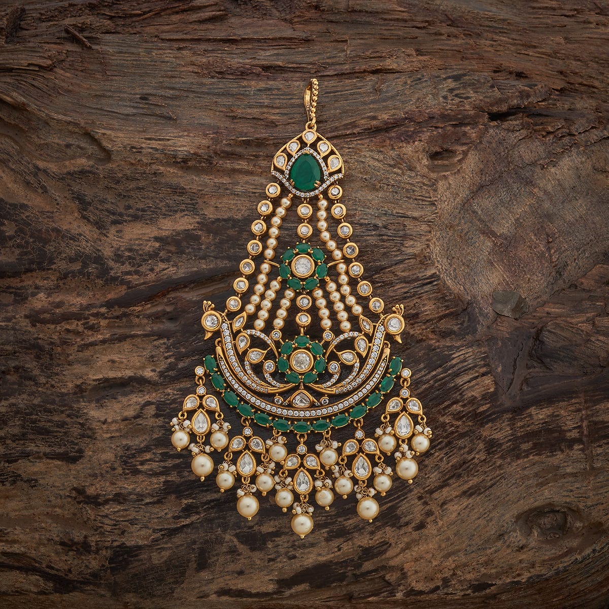 Kundan Hair Brooch Kundan Hair Brooch 180238