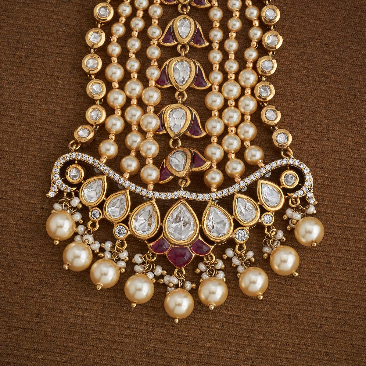 Kundan Hair Brooch Kundan Hair Brooch 181115