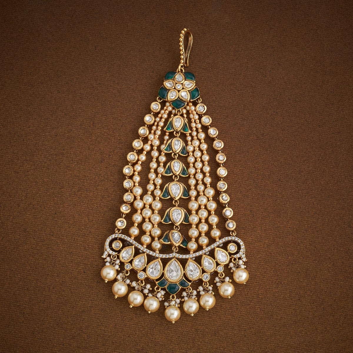 Kundan Hair Brooch Kundan Hair Brooch 181115
