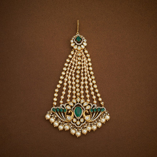 Kundan Hair Brooch Kundan Hair Brooch 181118