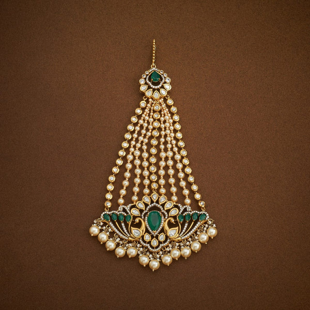 Kundan Hair Brooch Kundan Hair Brooch 181118