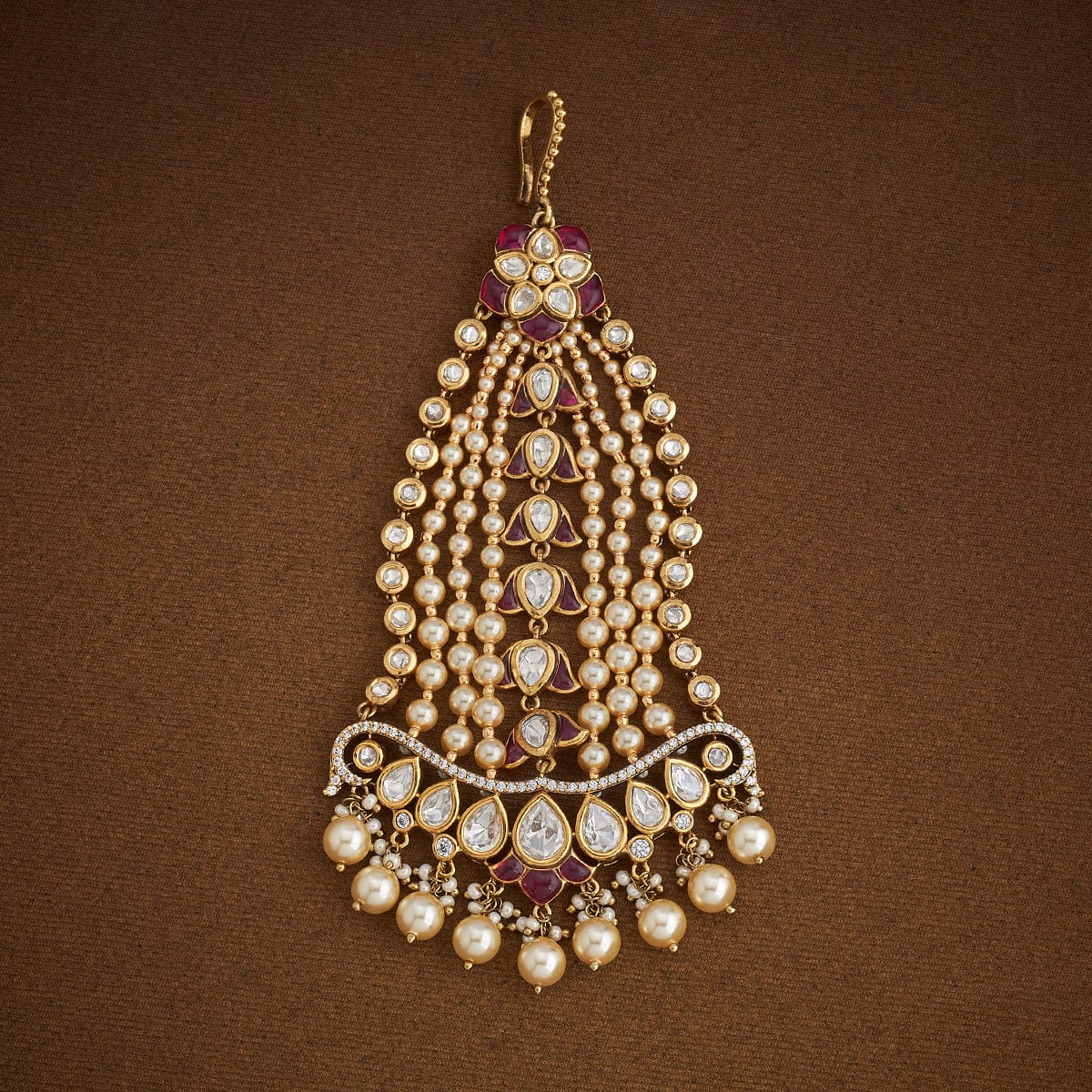 Kundan Hair Brooch Kundan Hair Brooch 181115
