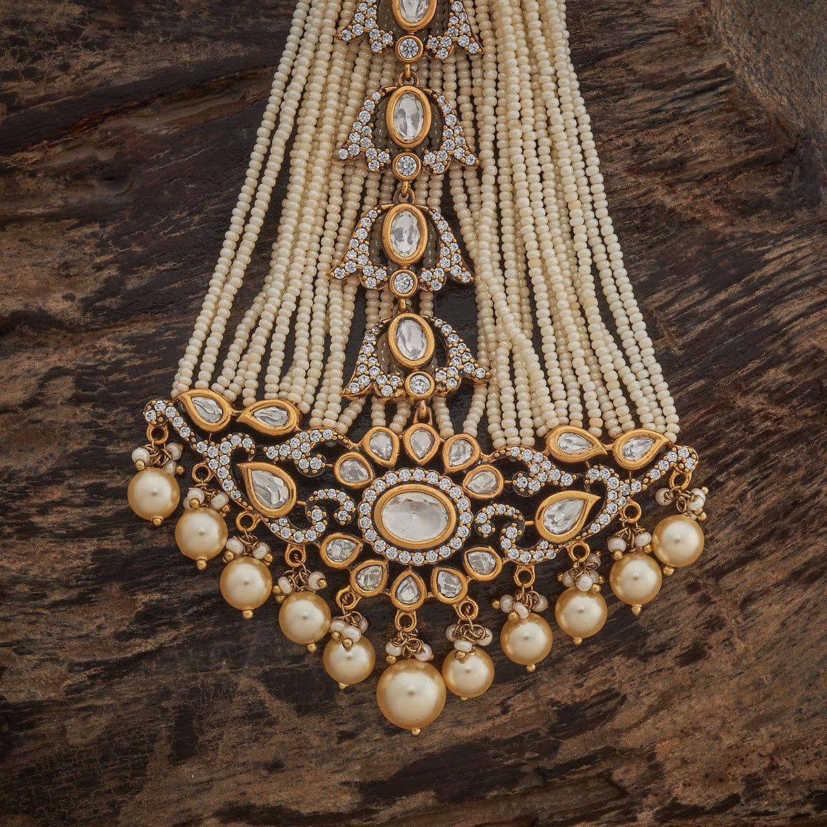 Kundan Hair Brooch Kundan Hair Brooch 181116