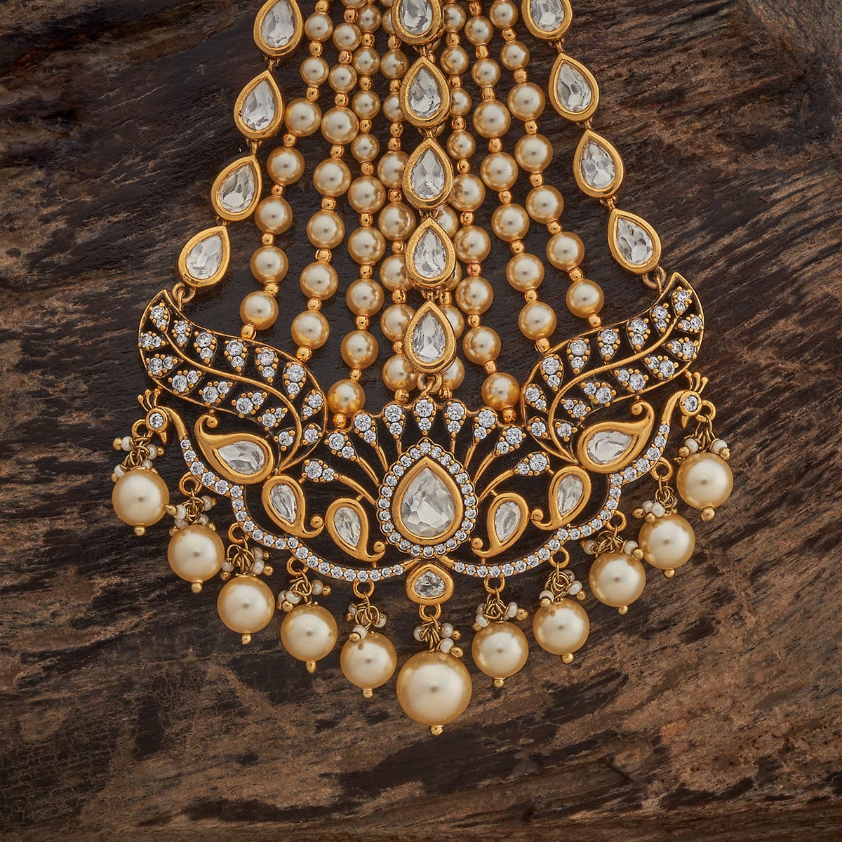 Kundan Hair Brooch Kundan Hair Brooch 181117