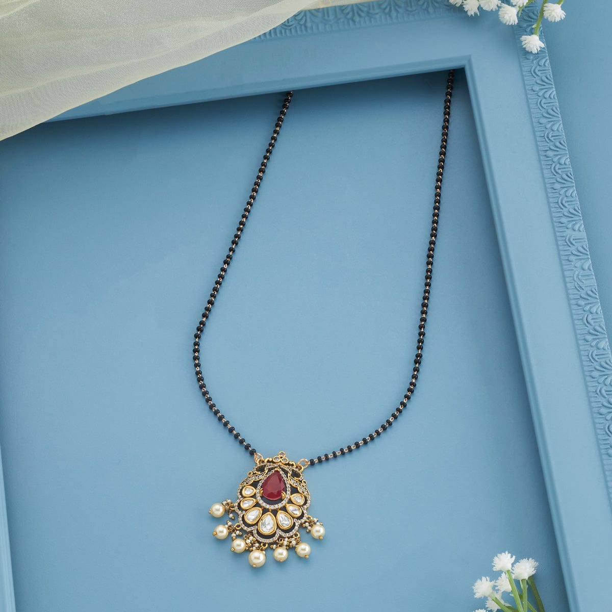 Kundan Mangalsutra Kundan Mangalsutra 196795