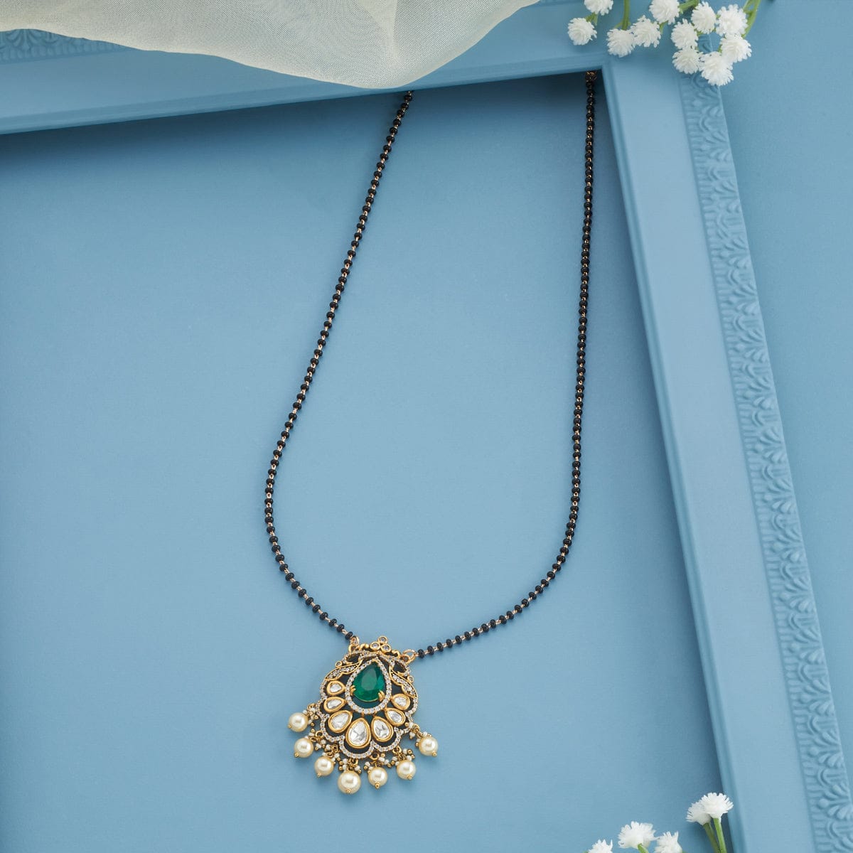 Kundan Mangalsutra Kundan Mangalsutra 196795