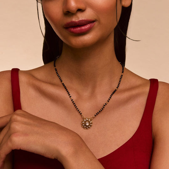 Kundan Mangalsutra Kundan Mangalsutra 196794