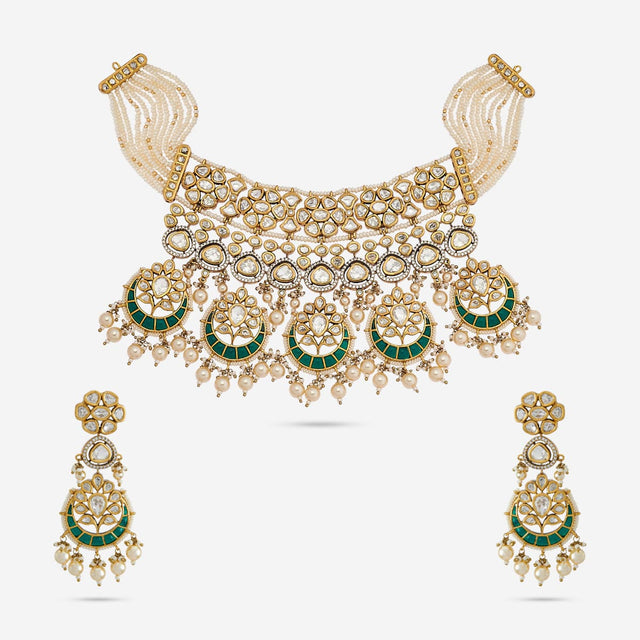 Kundan Necklace Kundan Necklace 164014