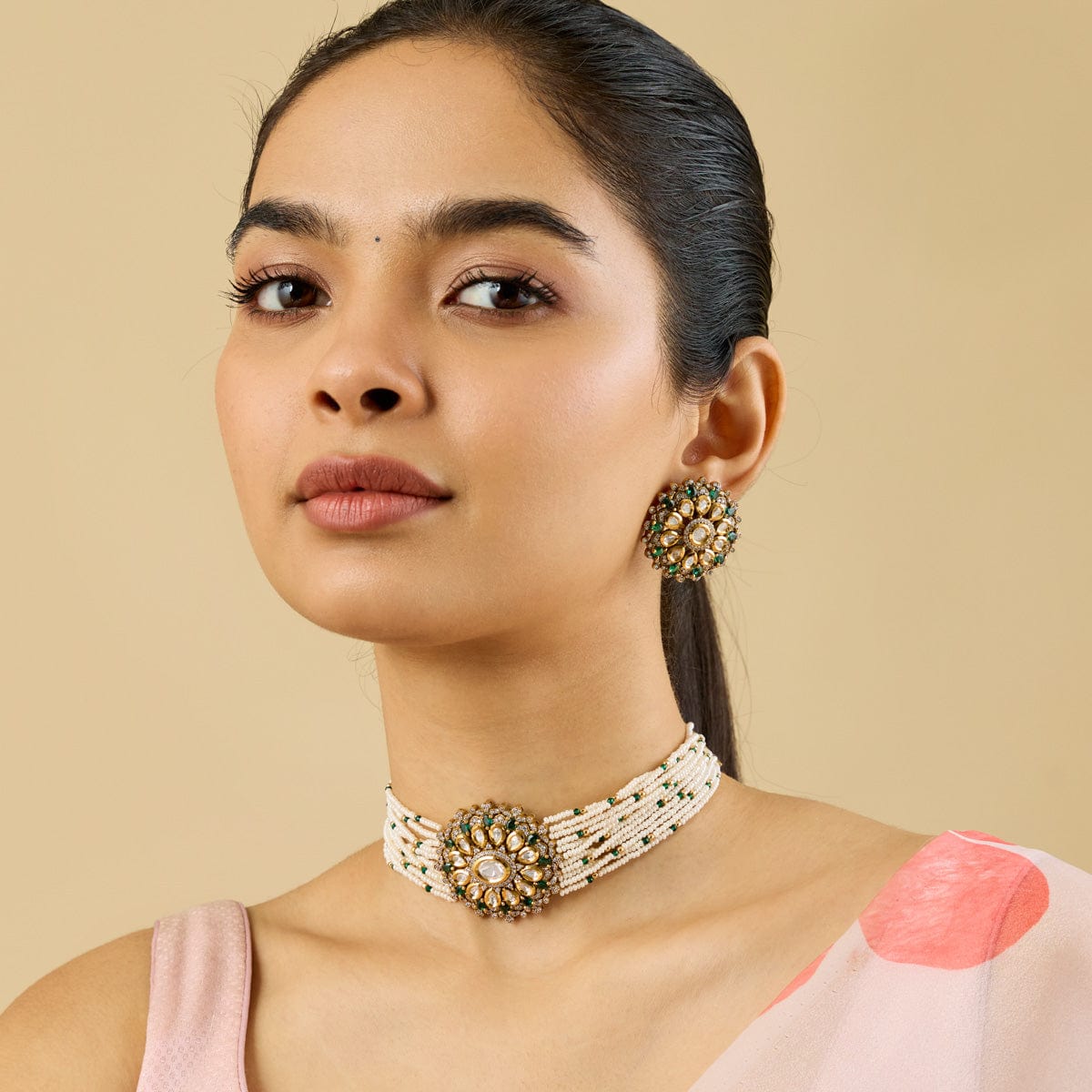 Kundan Necklace Kundan Necklace 181370