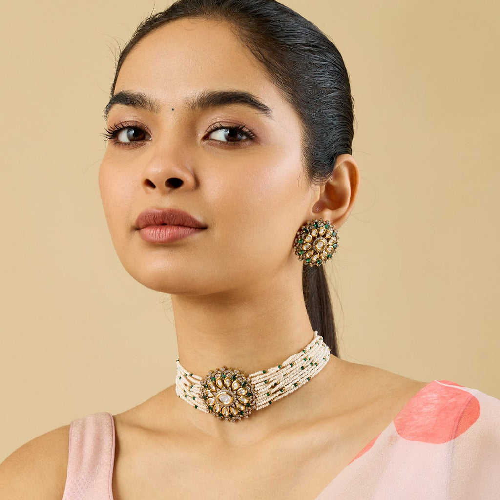 Kundan Necklace Kundan Necklace 181370