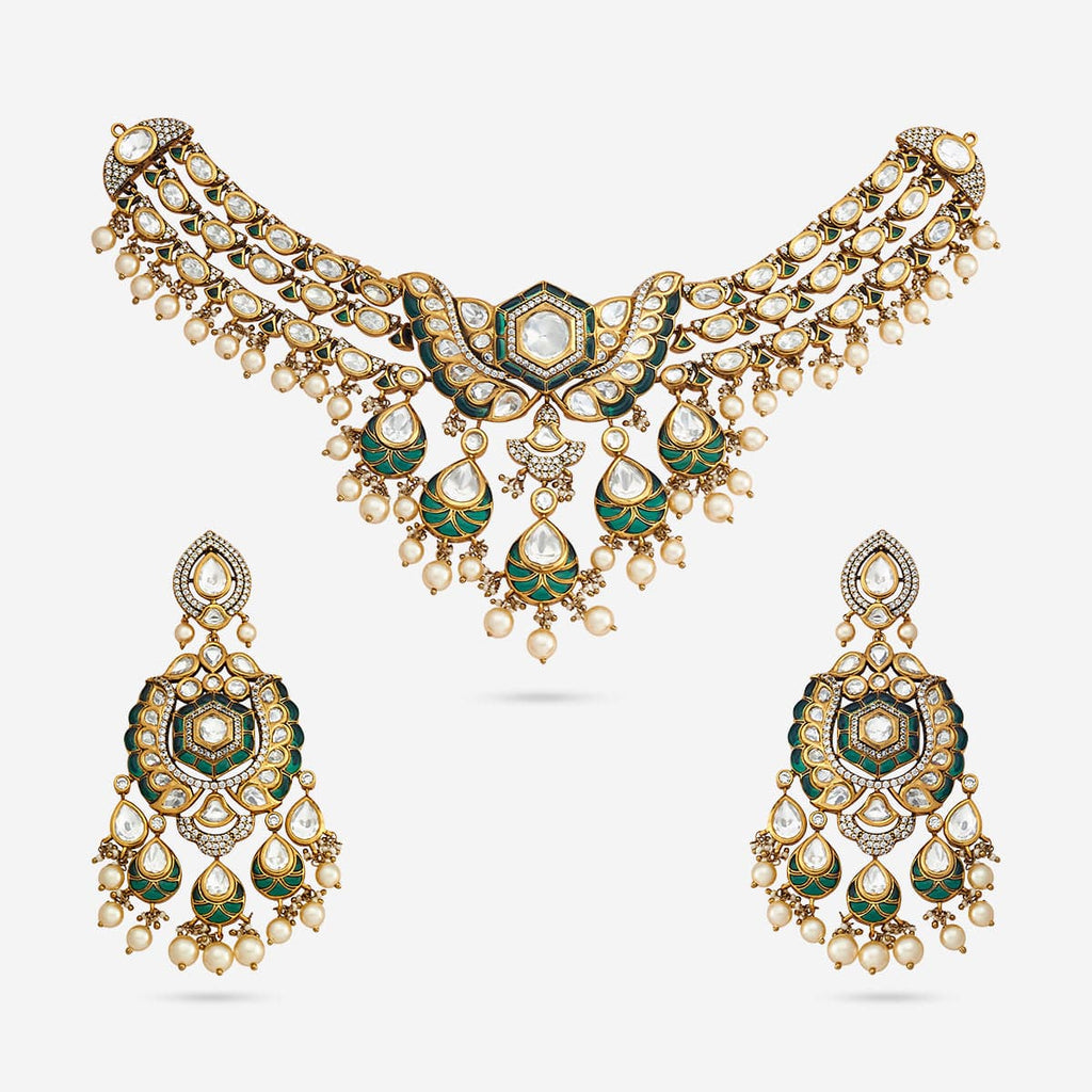 Kundan Necklace Kundan Necklace 182305