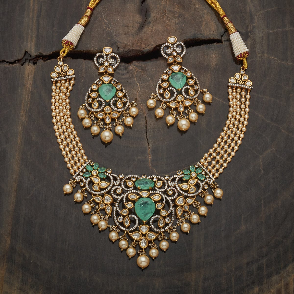 Kundan Necklace Kundan Necklace 182308