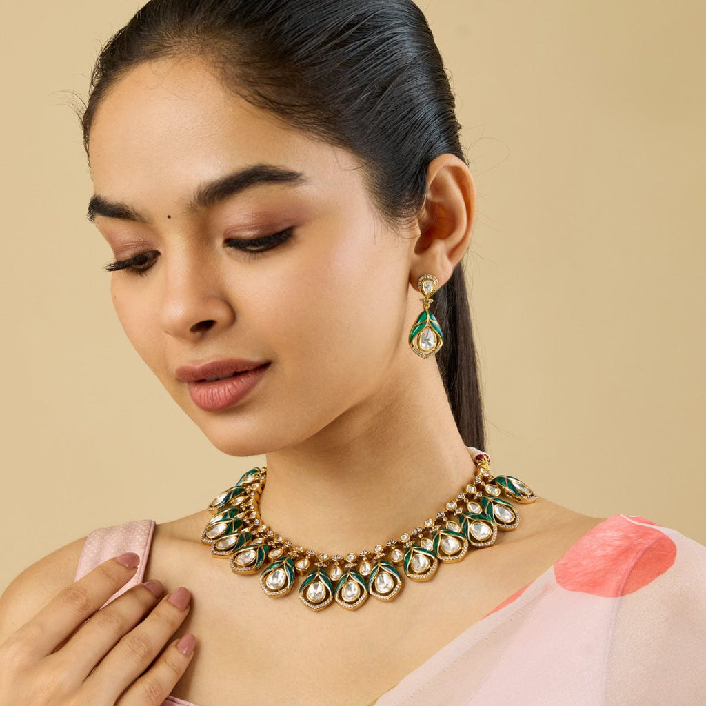 Kundan Necklace Kundan Necklace 184825