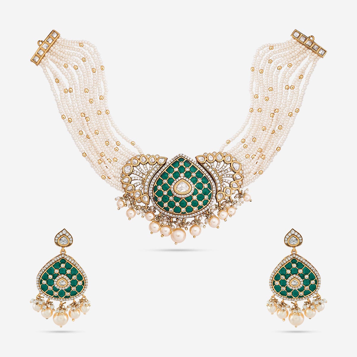 Kundan Necklace Kundan Necklace 185294