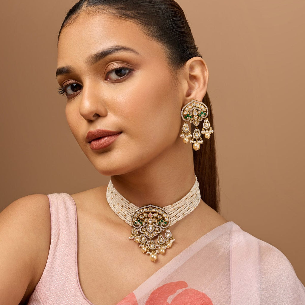 Kundan Necklace Kundan Necklace 185297