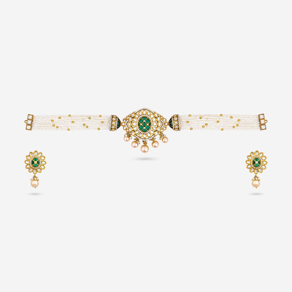 Kundan Necklace Kundan Necklace 185300