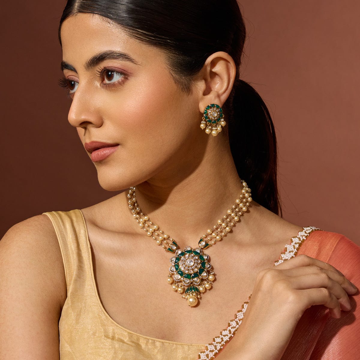 Kundan Necklace Kundan Necklace 187730