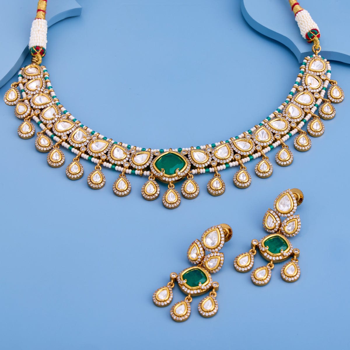 Kundan Necklace Kundan Necklace 187886