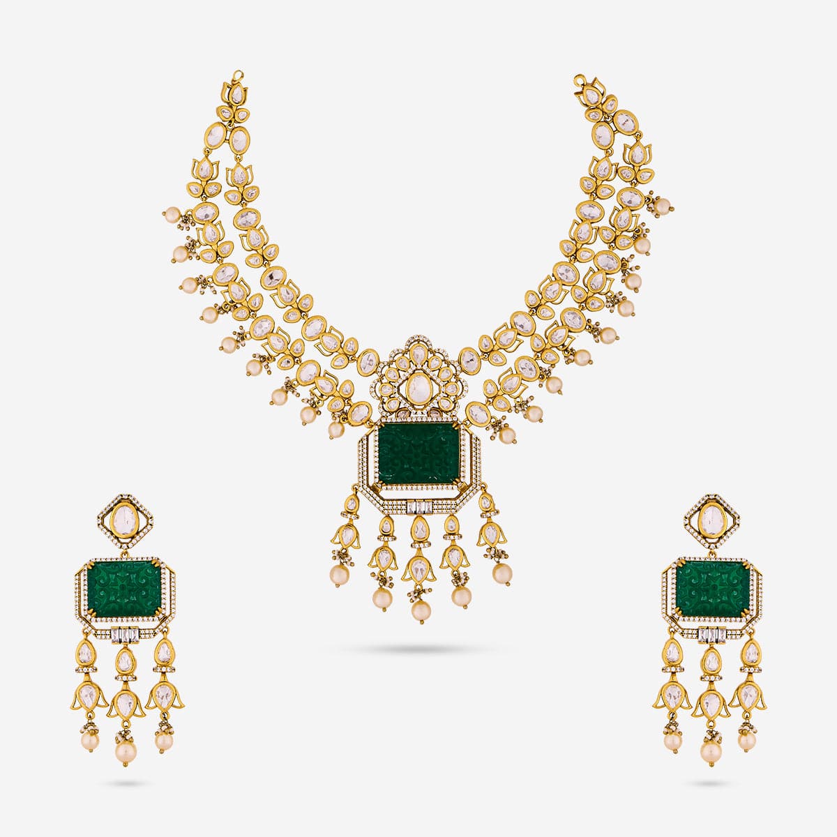 Kundan Necklace Kundan Necklace 191728