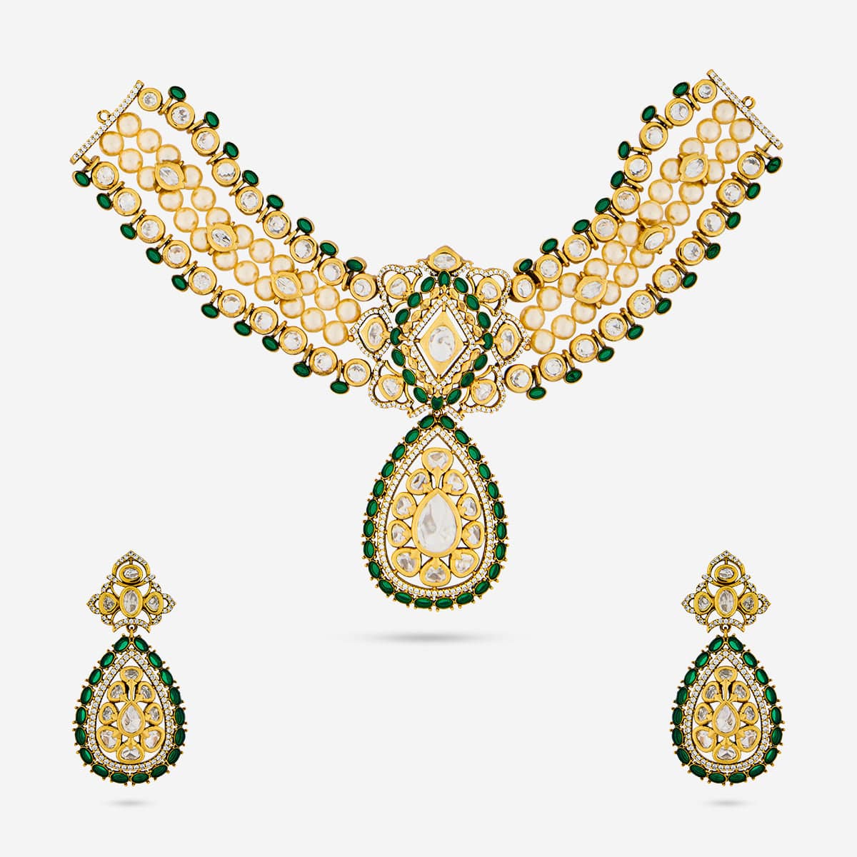 Kundan Necklace Kundan Necklace 191730
