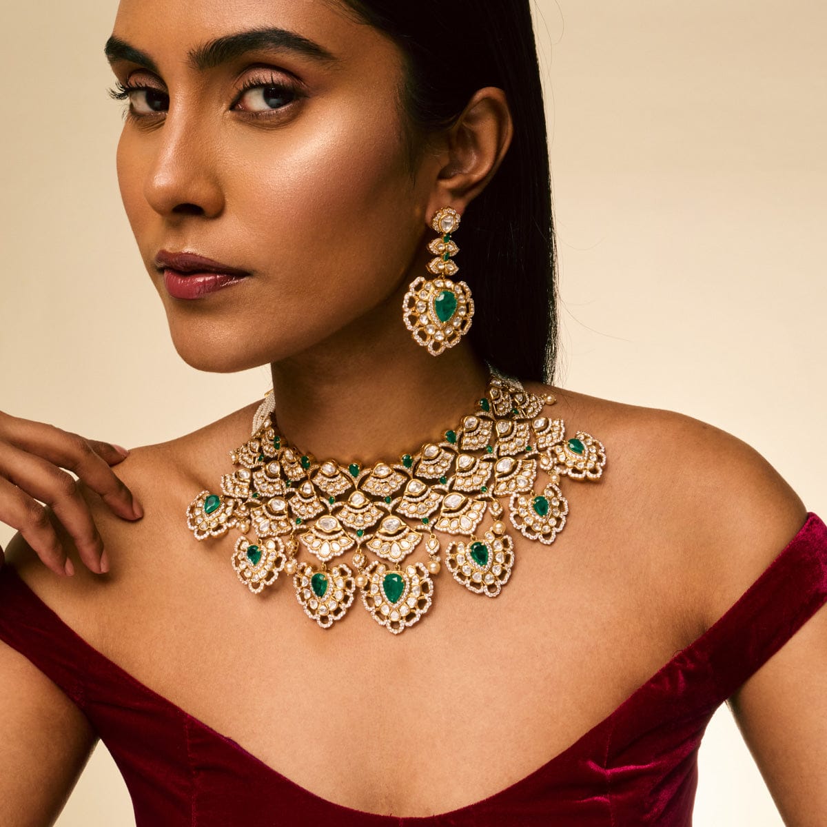 Kundan Necklace Kundan Necklace 193723