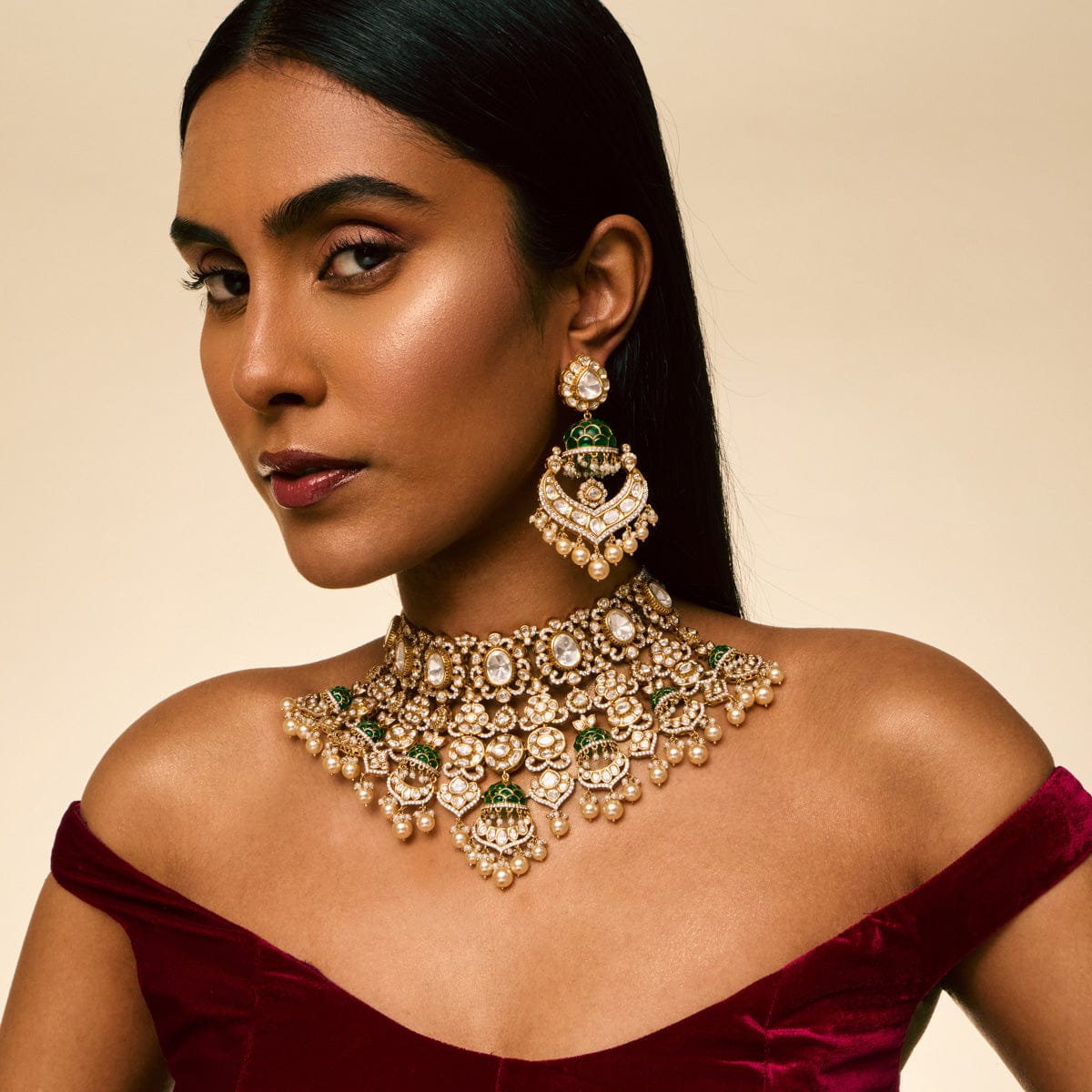 Kundan Necklace Kundan Necklace 193725