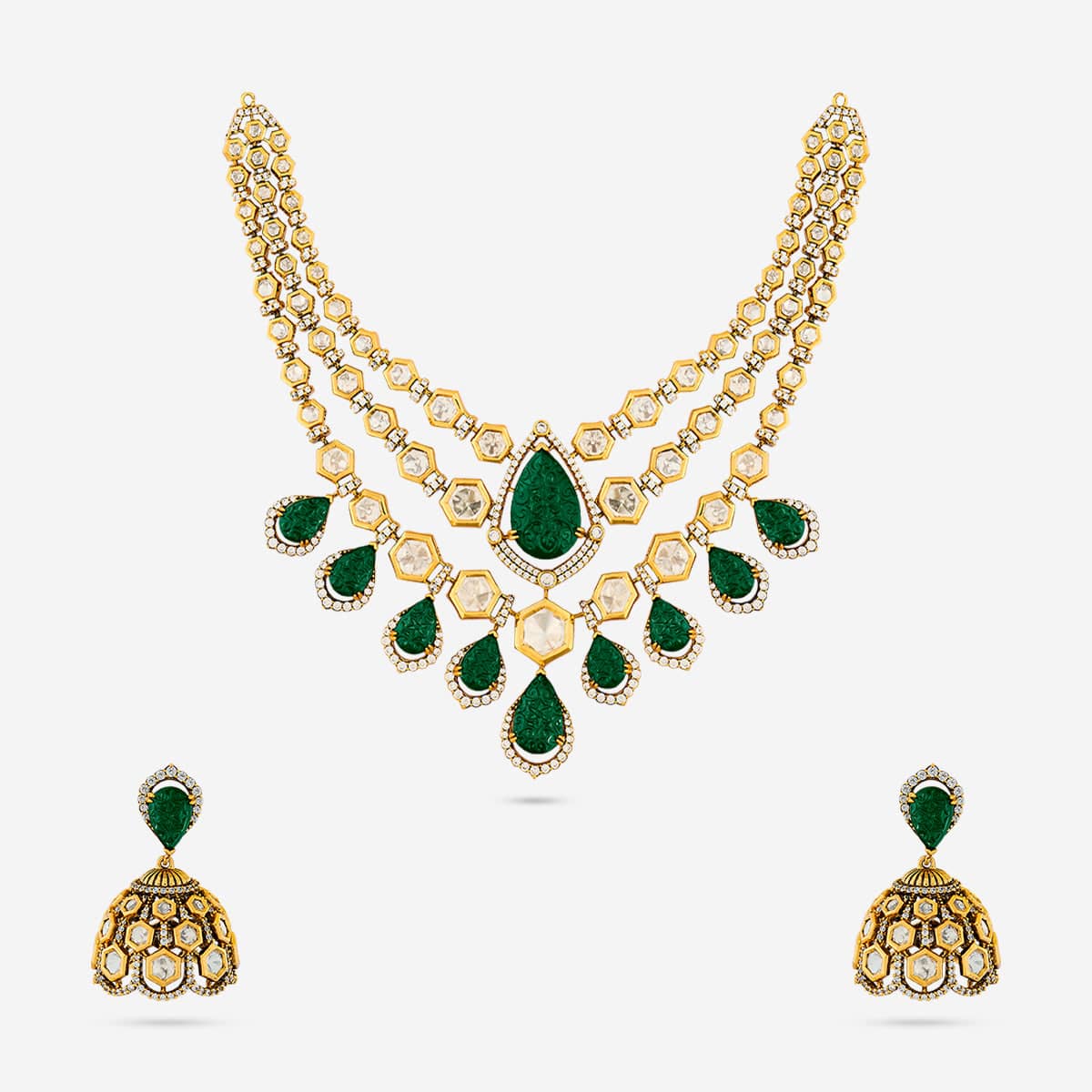 Kundan Necklace Kundan Necklace 194006