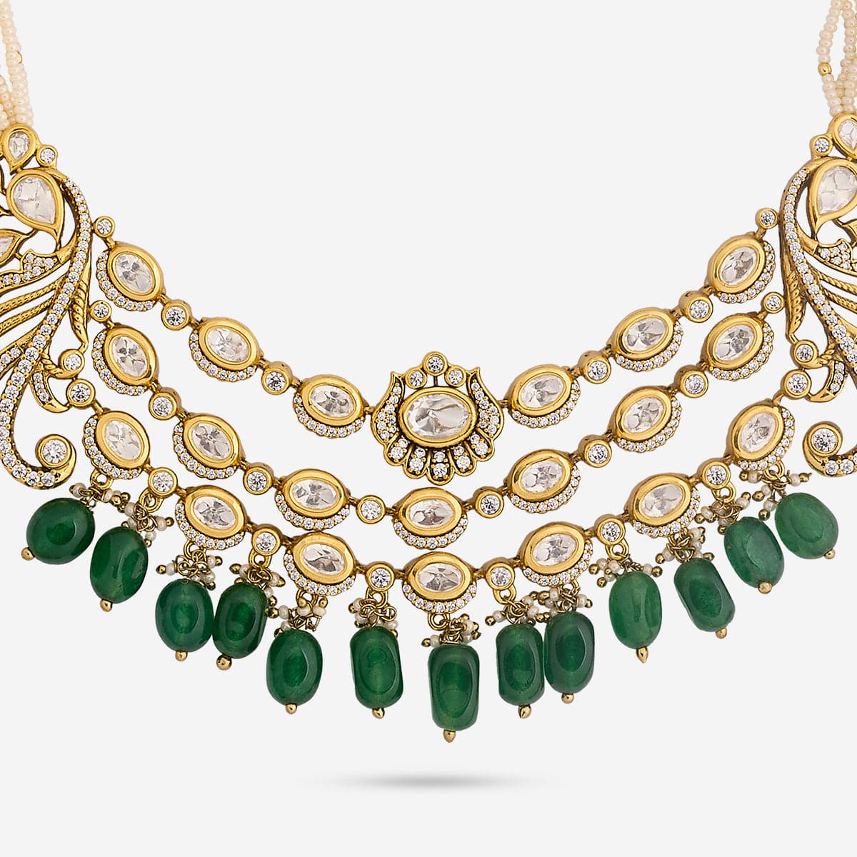 Kundan Necklace Kundan Necklace 194010