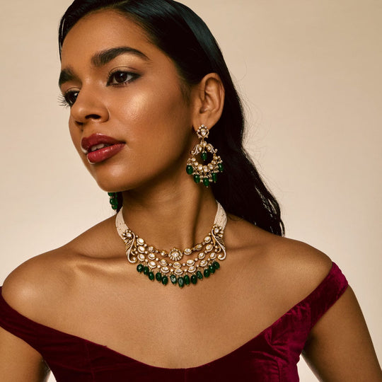 Kundan Necklace Kundan Necklace 194010