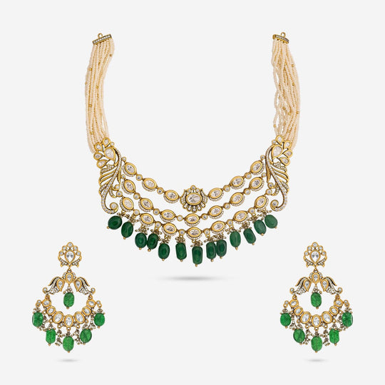 Kundan Necklace Kundan Necklace 194010