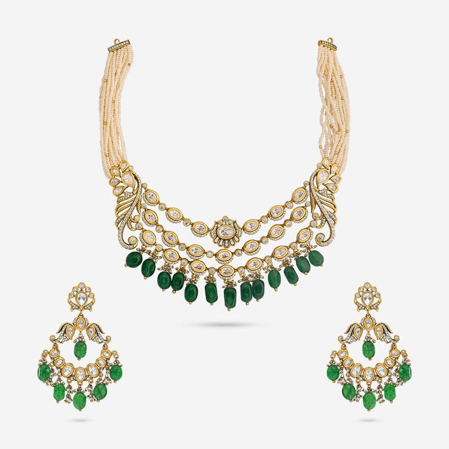 Kundan Necklace Kundan Necklace 194010