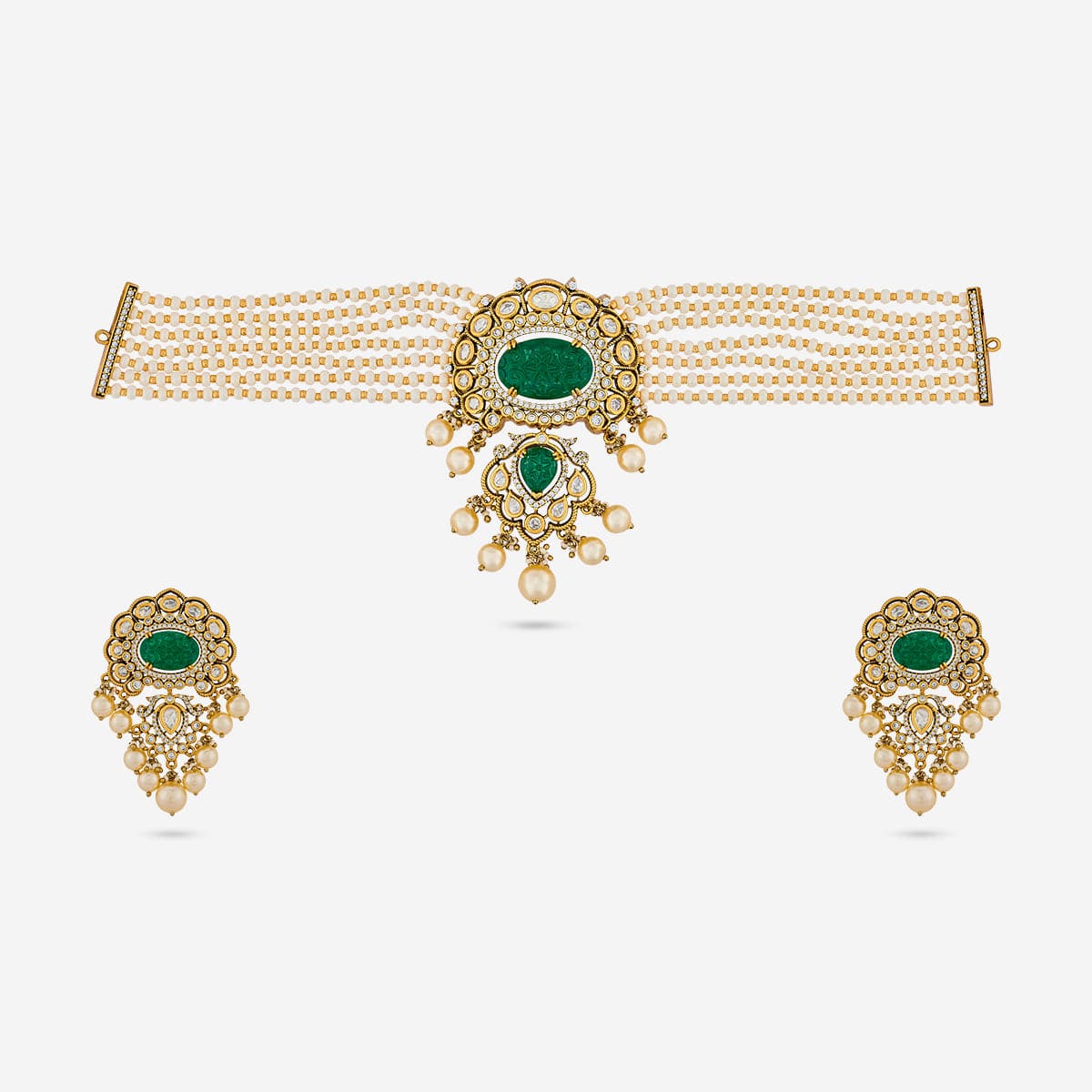 Kundan Necklace Kundan Necklace 194011
