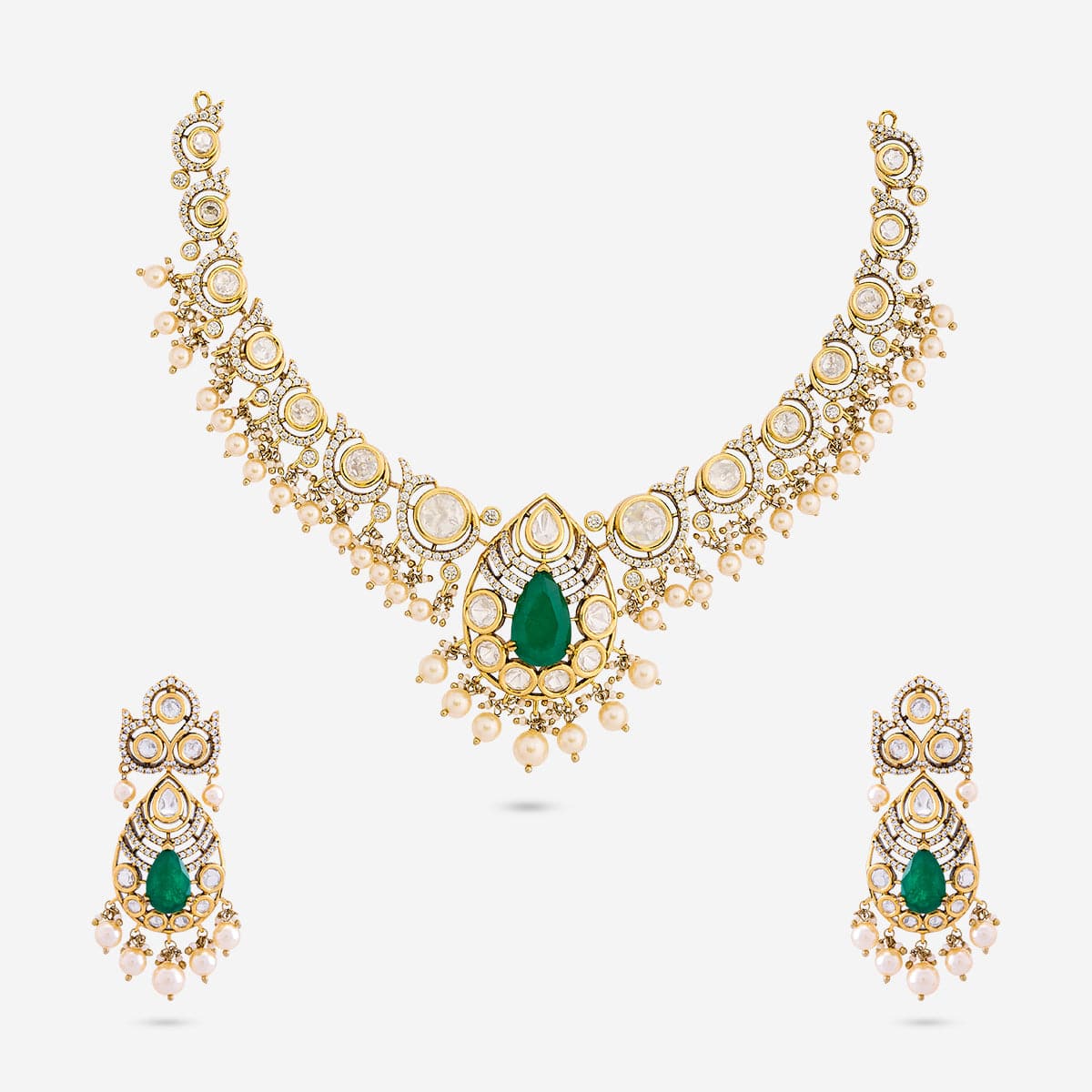 Kundan Necklace Kundan Necklace 196759