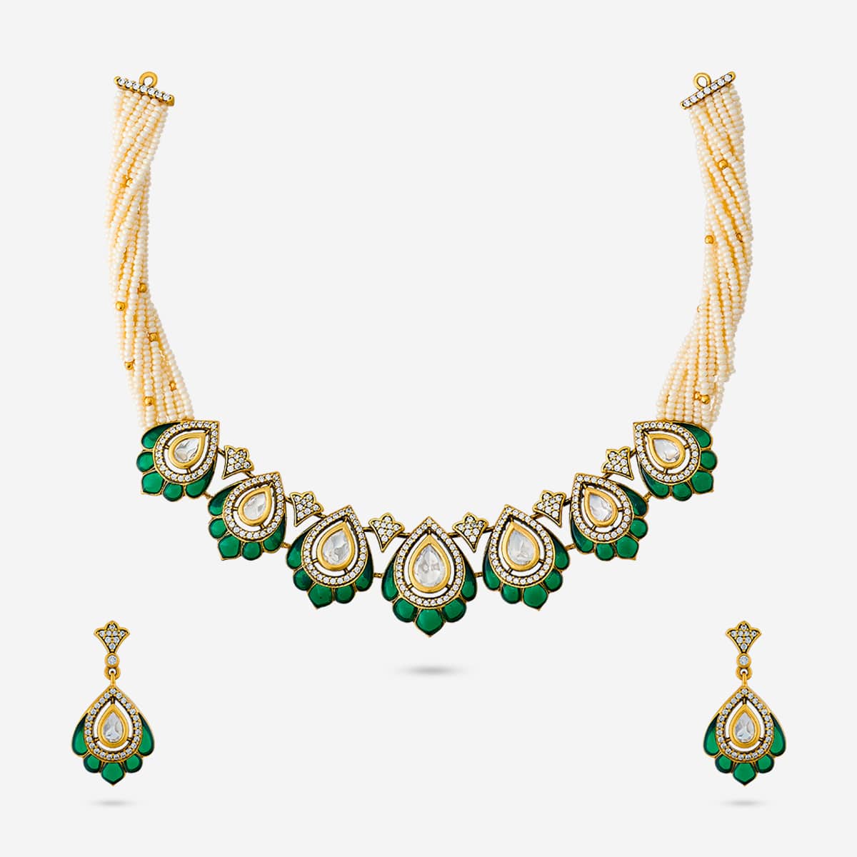 Kundan Necklace Kundan Necklace 196766