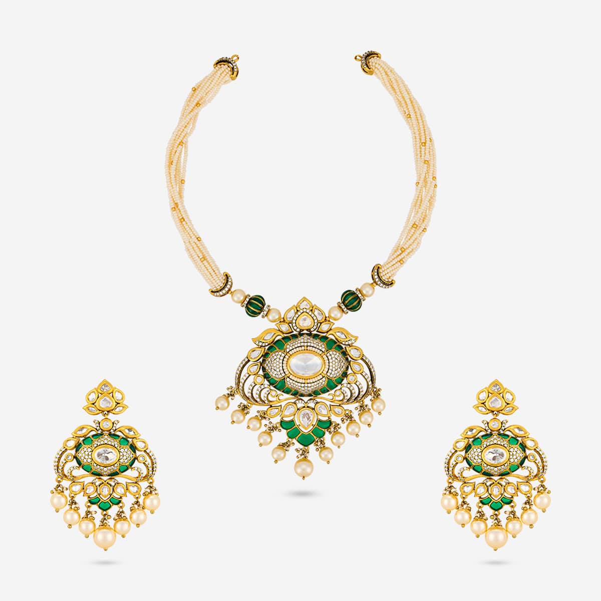 Kundan Necklace Kundan Necklace 196901
