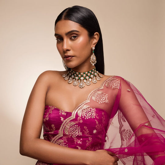 Kundan Necklace Kundan Necklace 199278