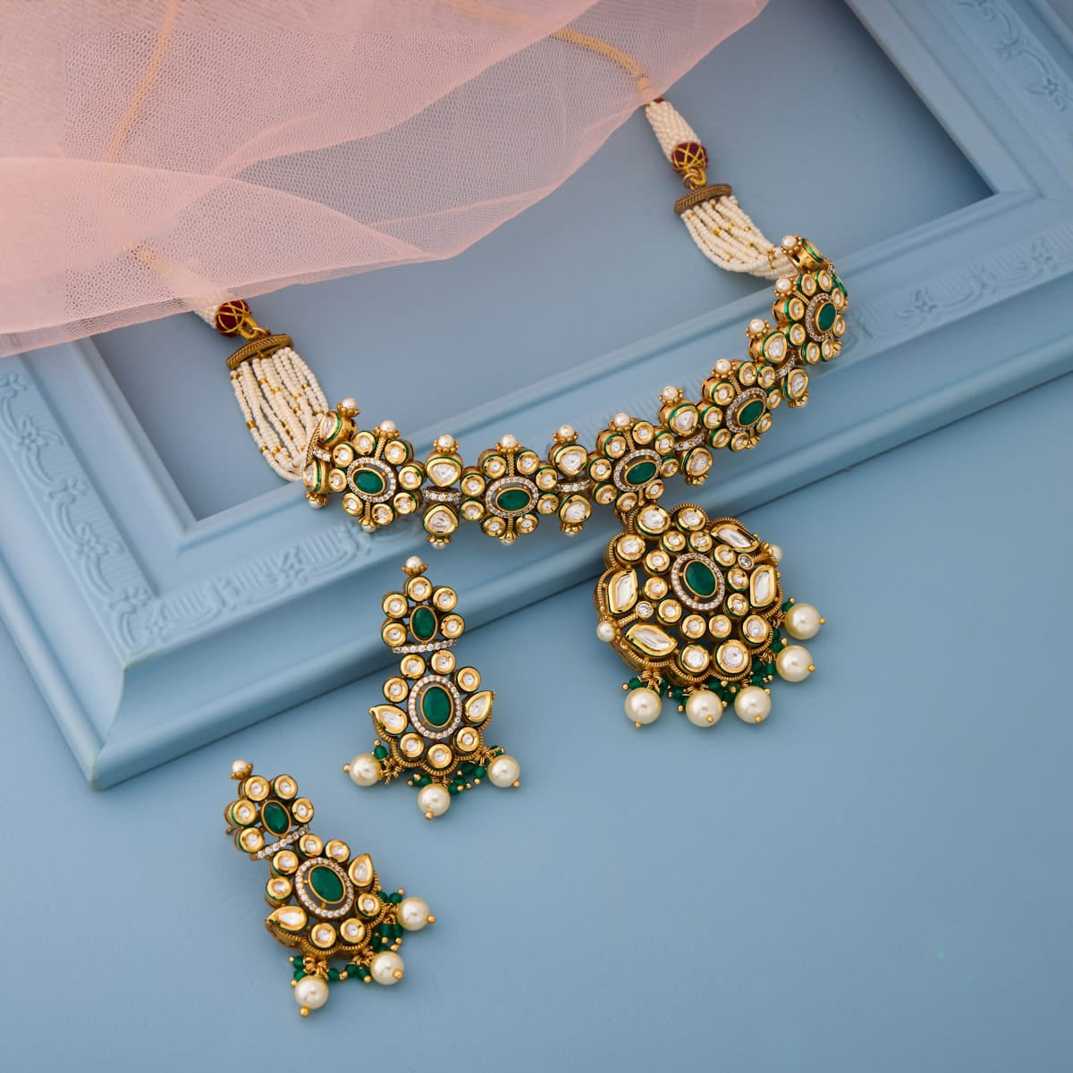 Kundan Necklace Kundan Necklace 200324